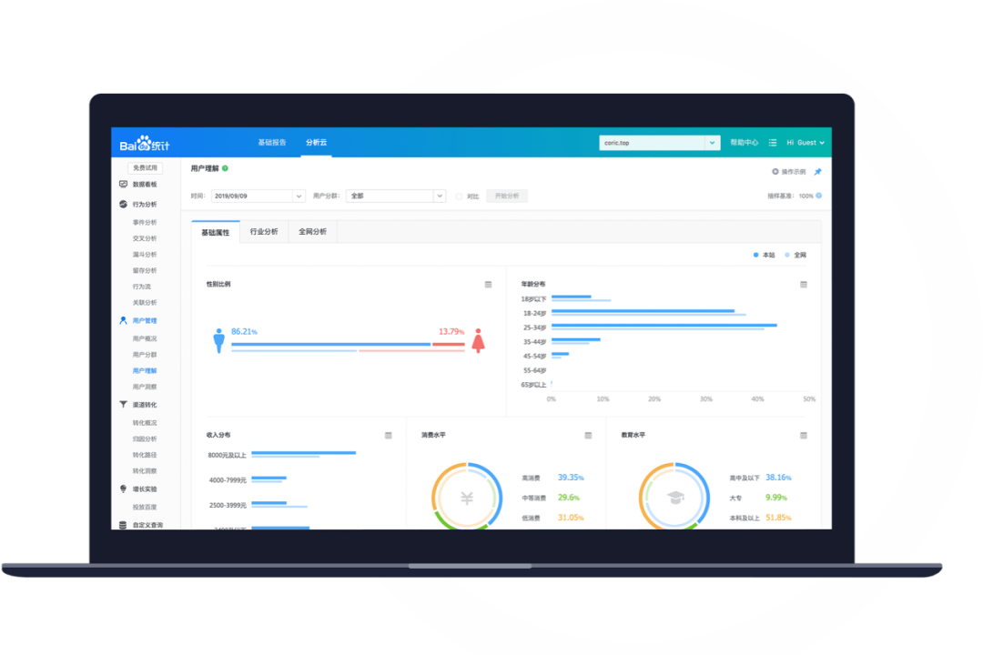 網(wǎng)站推廣繞不過的，百度統(tǒng)計！不寫代碼！給網(wǎng)站添加統(tǒng)計分析